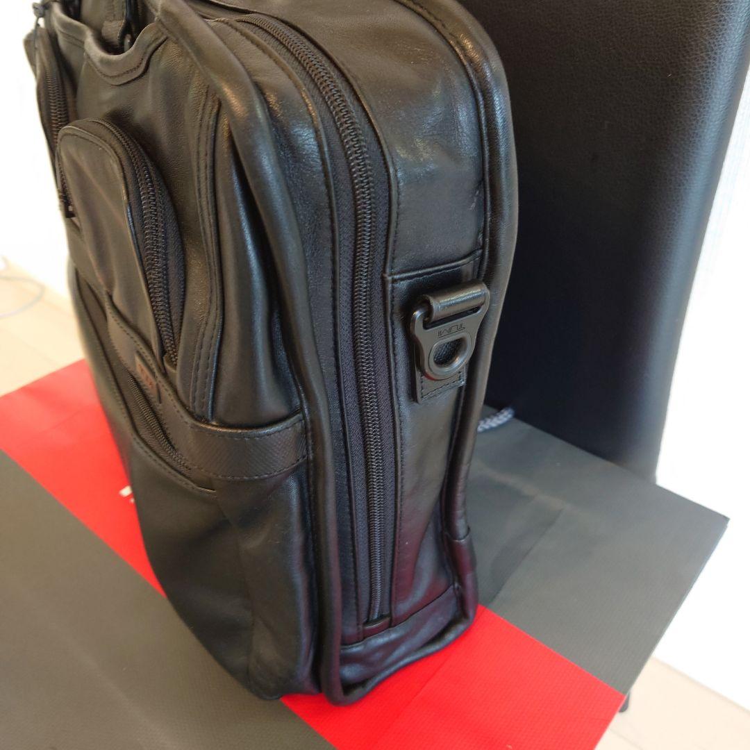 【美品】TUMI ALPHA2 96114D2 ブラック ビジネスバッグ