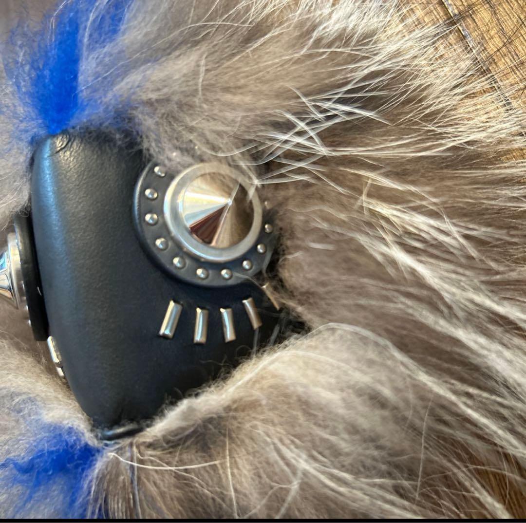 FENDIバッグチャームモンスターフォックスファー　バグズアイ