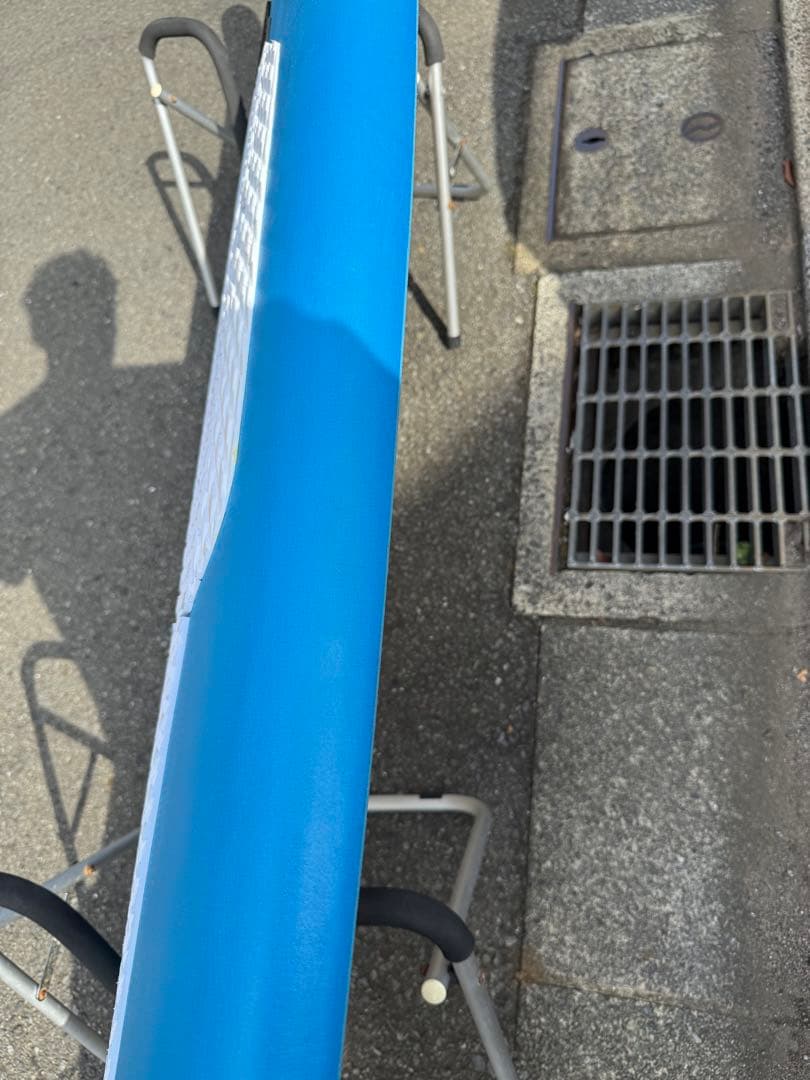 TAHE7’6″EASY SURFINGスタンド とアルメリック5フィン付き