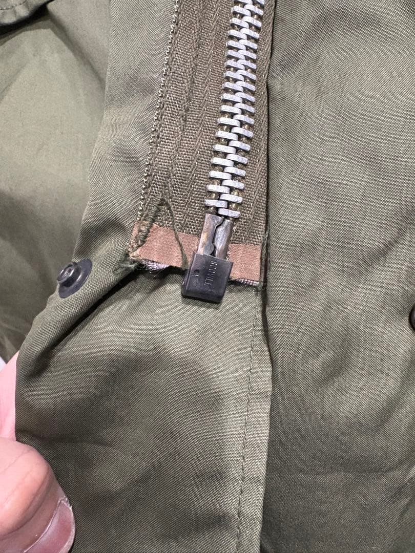 yomogi初期アルミジップ　フィッシュテールパーカーモッズコート