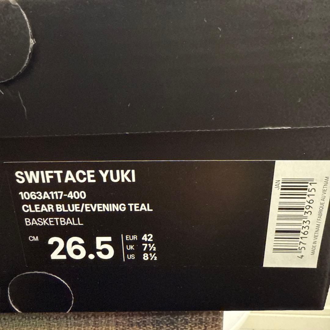 シューズ(男性用) Asics Swiftace Yuki \"Clear Blue