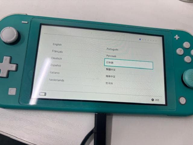 Nintendo Switch Lite ターコイズ 本体のみ※一部不具合あり