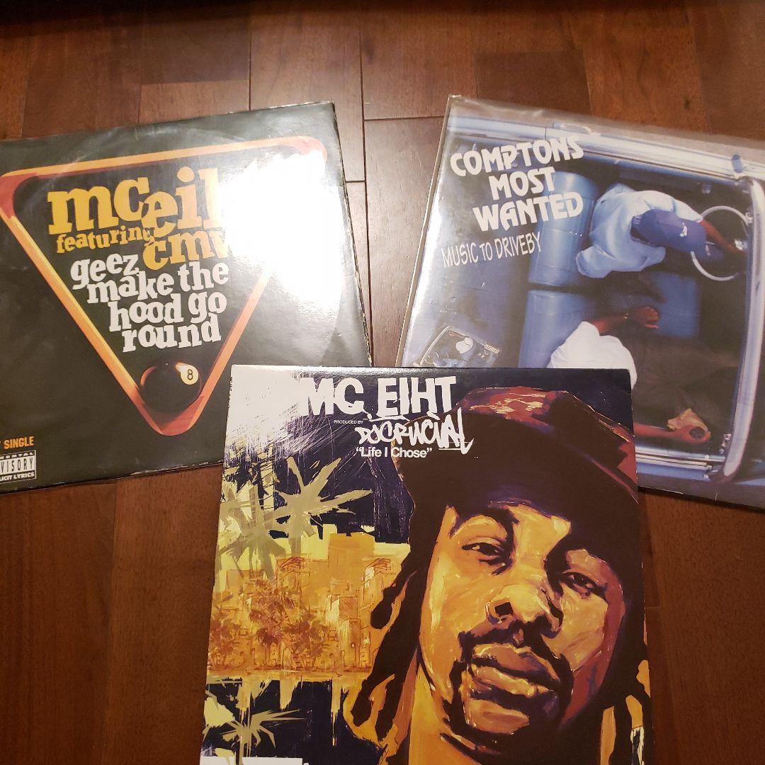 MC Eiht レコードセット　3枚セットです。