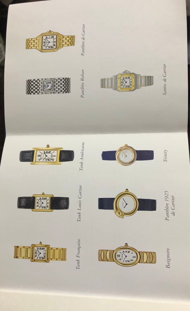 御依頼価格　カルティエ　サントス時計ケース　外箱　保証書1枚