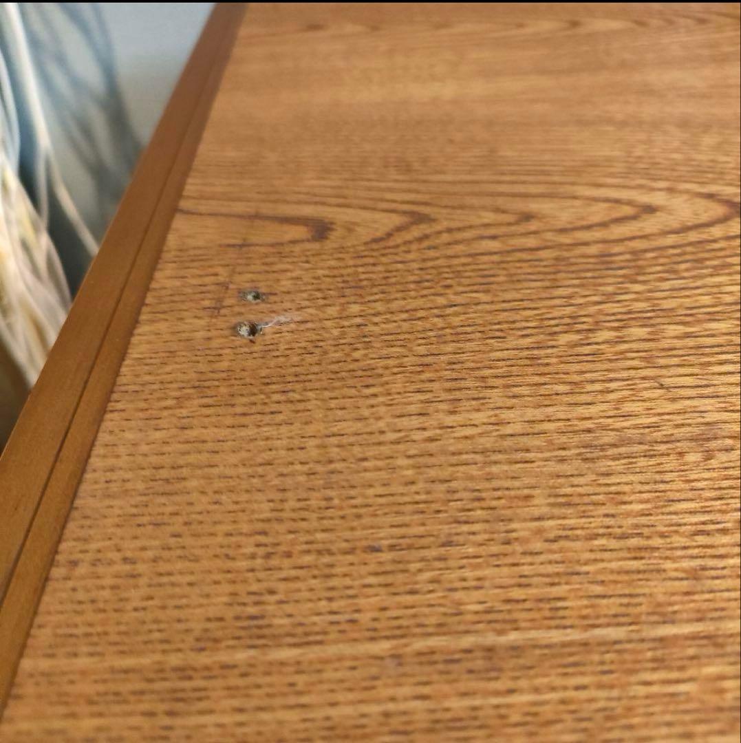 クラシックアンティーク高級ナラ材突板 洋服タンス 昭和レトロ 大容量チェスト