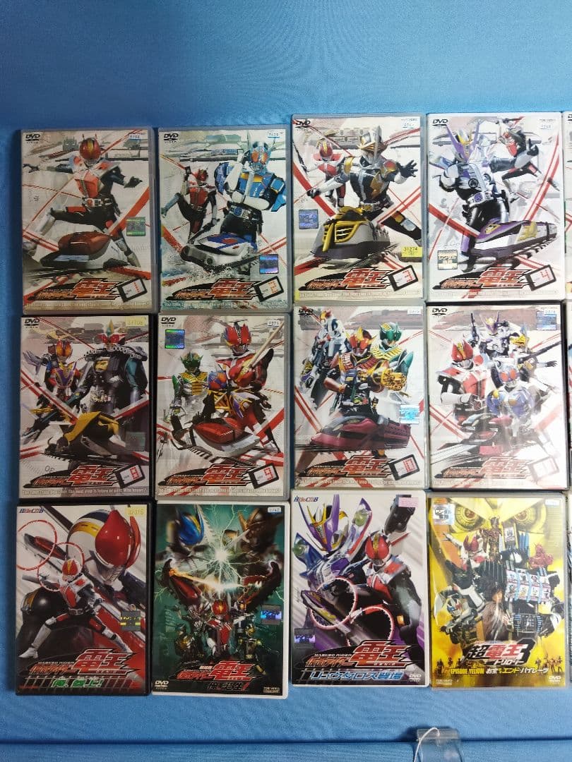 仮面ライダー　電王 DVD 全12巻+関連DVD9本　合計21本セット