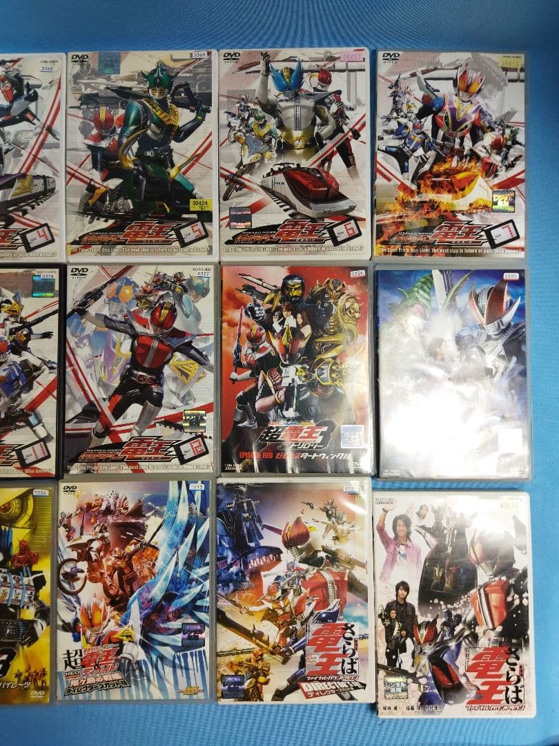 仮面ライダー　電王 DVD 全12巻+関連DVD9本　合計21本セット