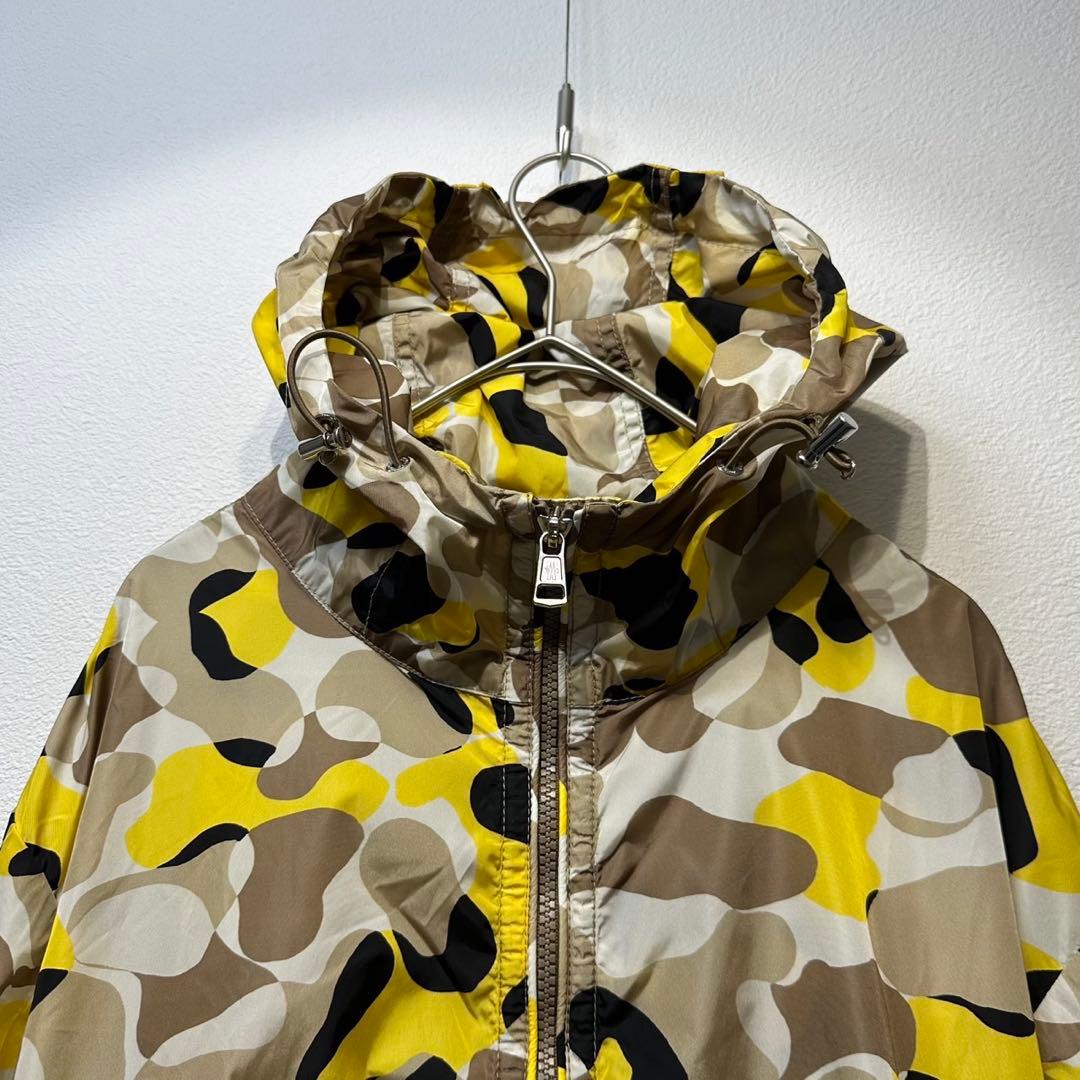希少 MONCLER 上質 FAYENCE カモ 総柄 マウンテンパーカー 2