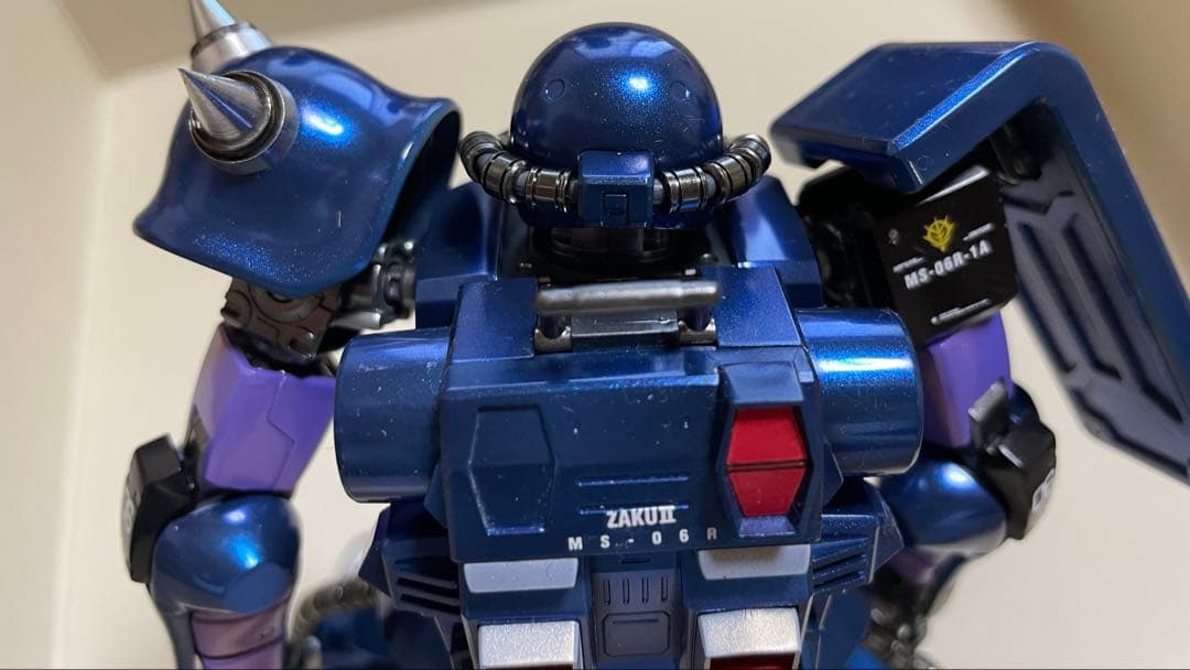 【オリジナル塗装、完成品】ザクII 黒い三連星仕様 Ver.2.0