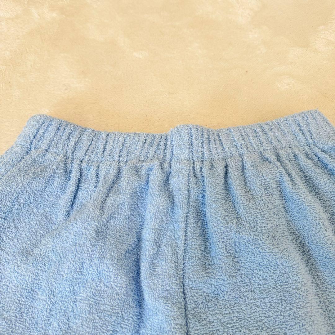 極美品✨PRADA ショートパンツ　水色　三角プレート　サイズ42