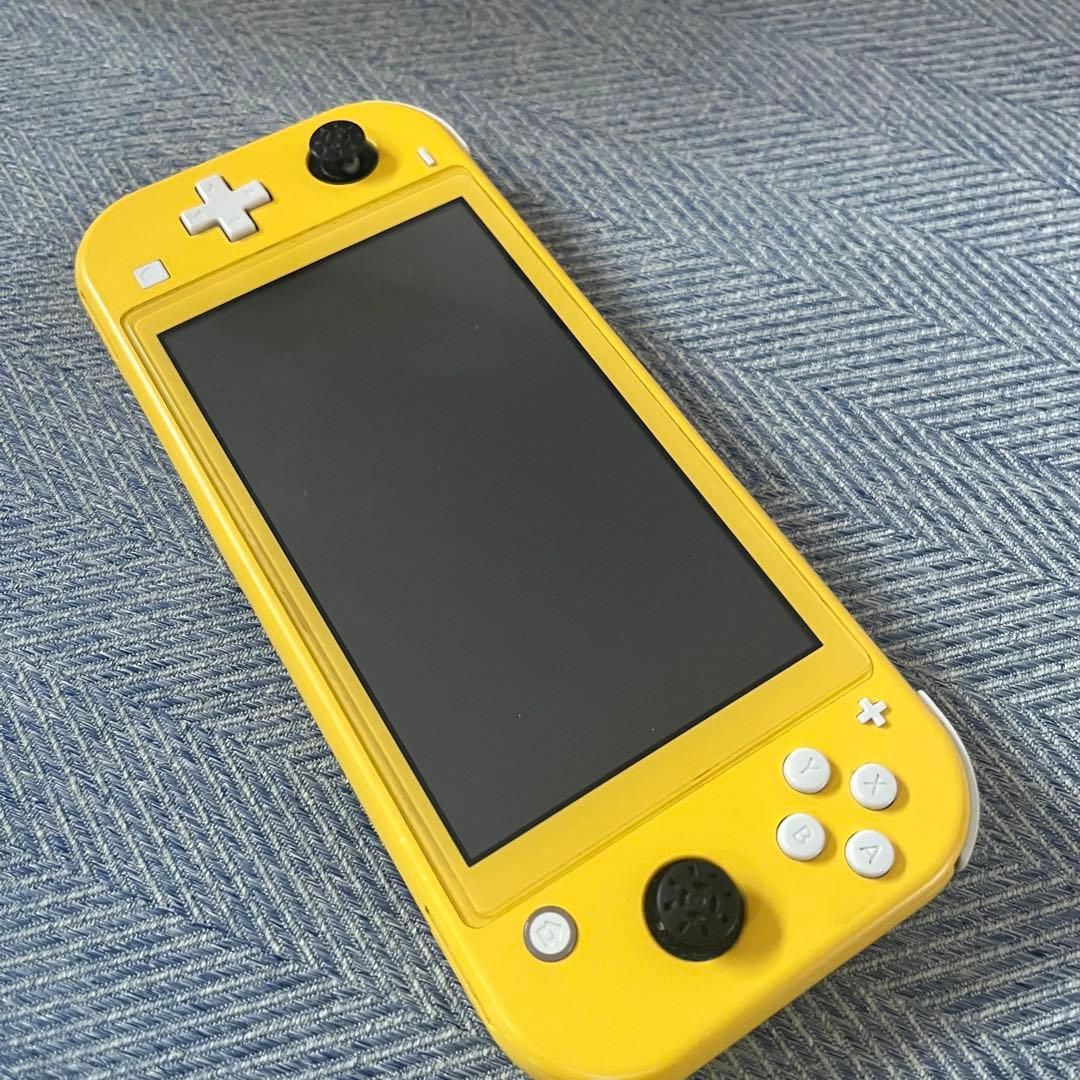 Nintendo Switch Lite ジャンク イエロー 充電器付き