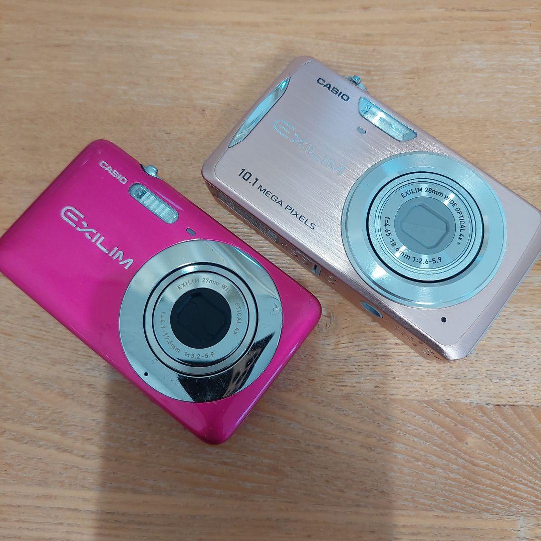 ジャンク品 デジカメ CASIO EXILIM 2個セット