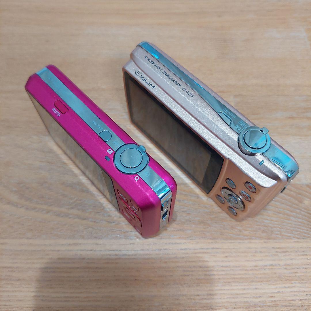 ジャンク品 デジカメ CASIO EXILIM 2個セット