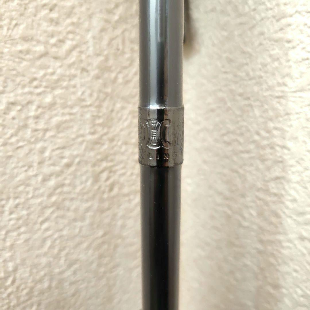 【未使用タグ付き】 CELINE セリーヌ 長傘 マカダム ロゴ