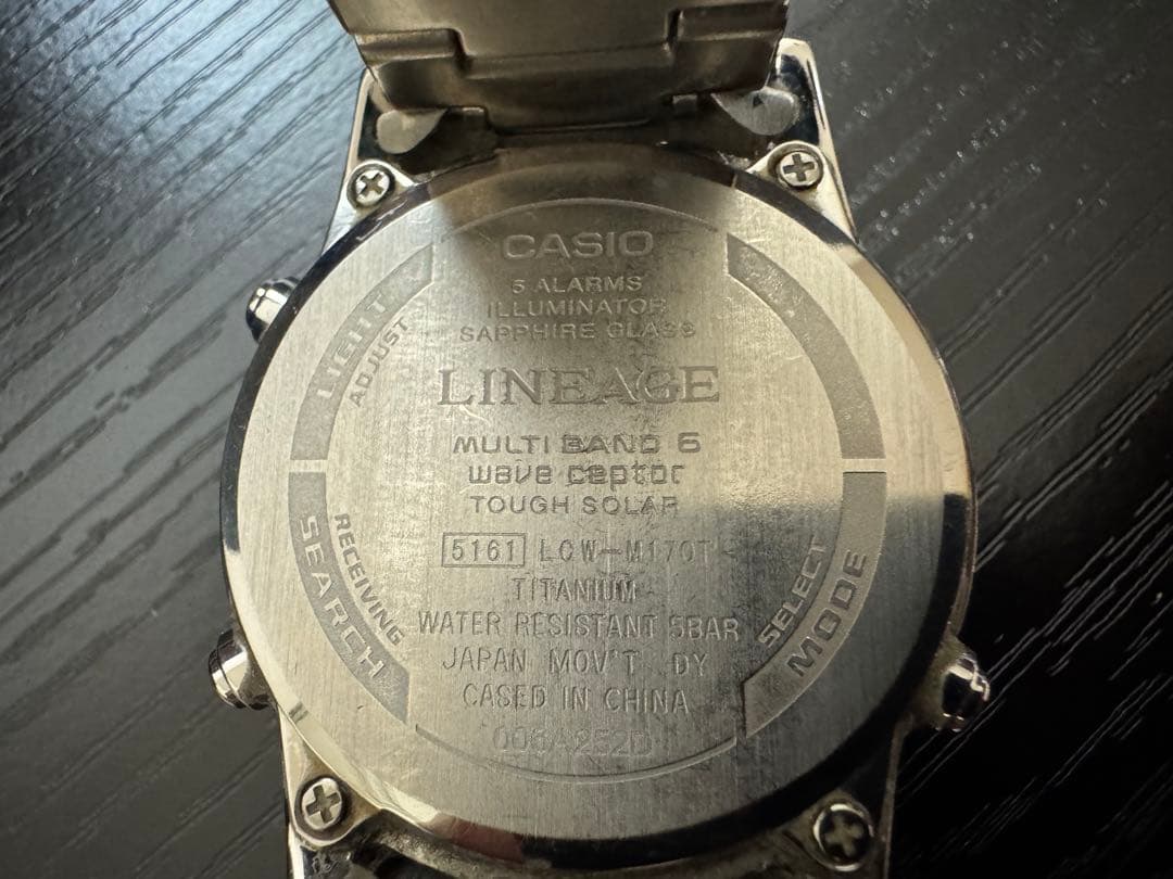 CASIO LINEAGE LCW-M170TD-1AJF サファイア