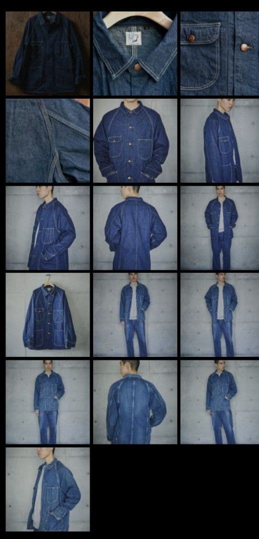 s*w様 orslowオアスロウ 1950’S COVERALLカバーオール　サ