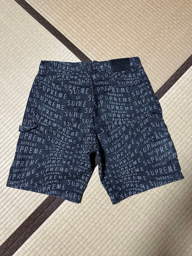 Supreme ロゴプリント カーゴショートパンツ 32