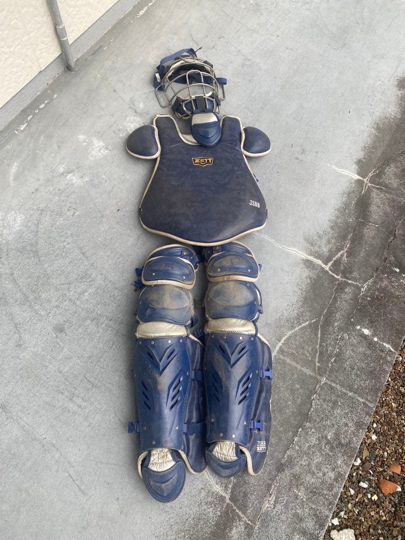 ゼット プロステイタス キャッチャー防具 軟式用 限定