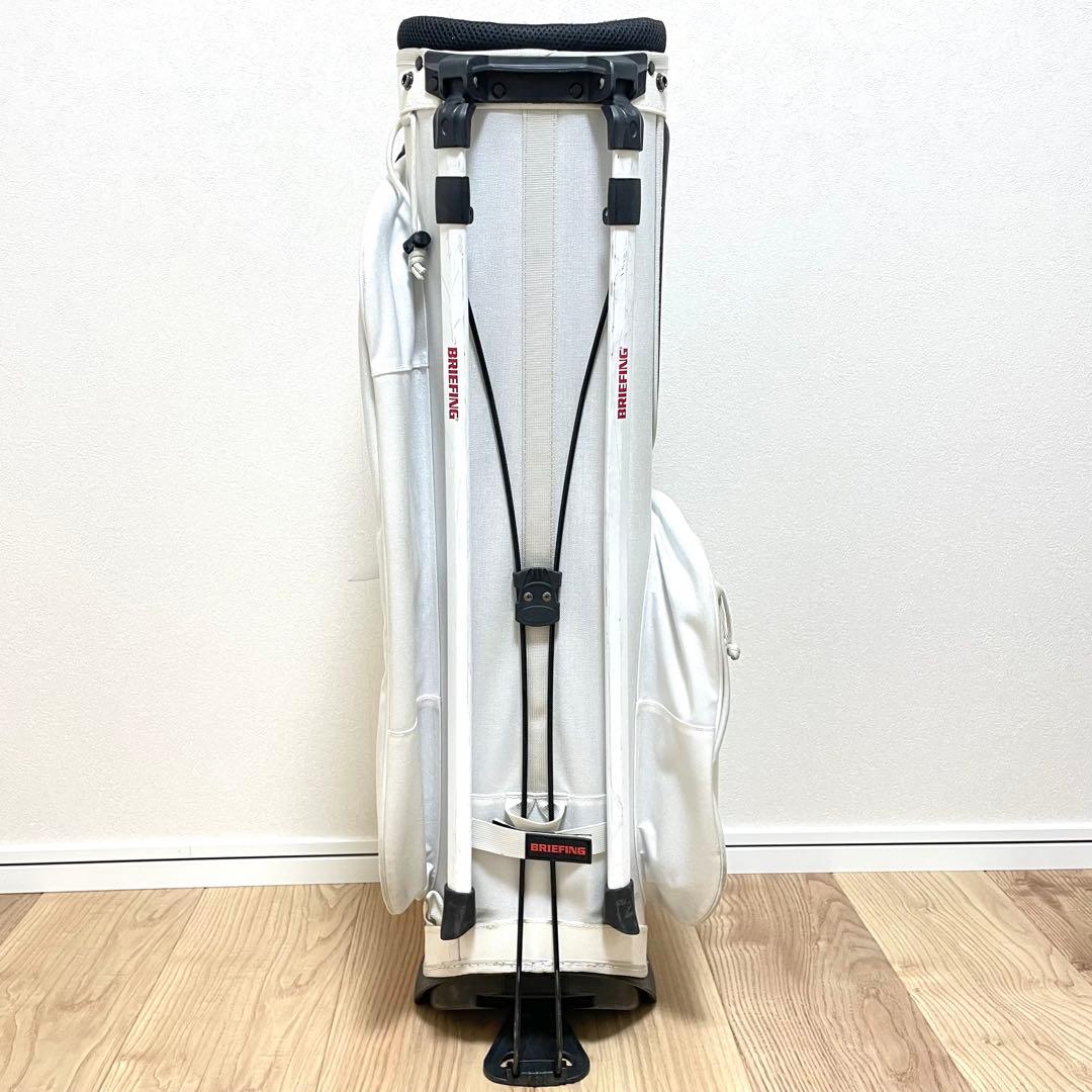 【希少】BRIEFING キャディバッグ CR-4 ホワイト ホリデー 限定 白