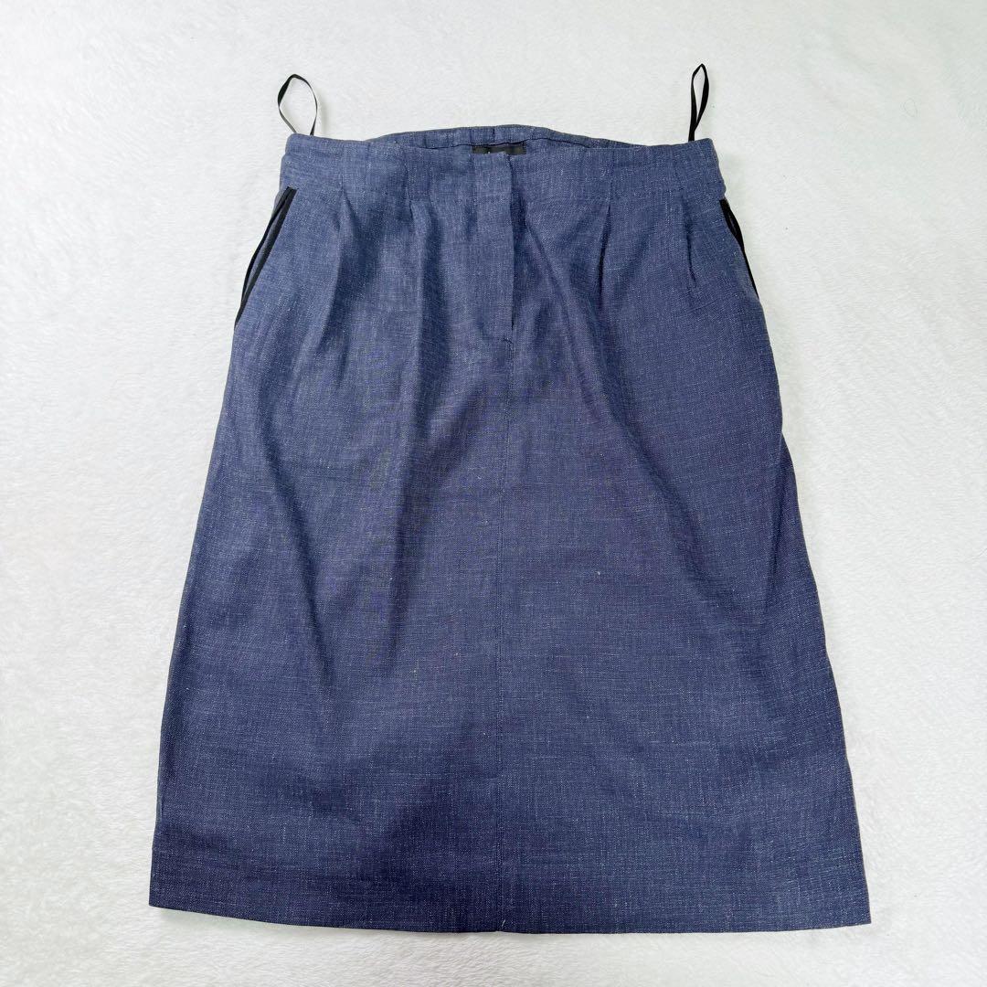 【新品同様】ポールスミス セットアップ 裏地花柄 大きいサイズ ブルー 42