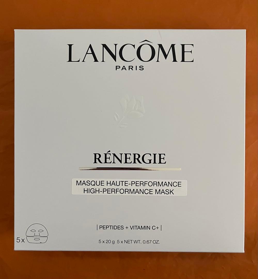 LANCOME レネルジー クリーム マスク / 上用・下用各1枚×5組セット