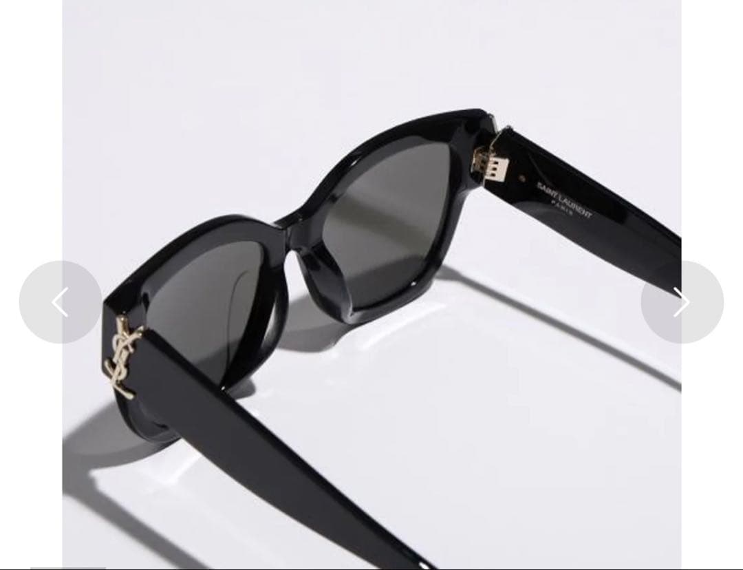 YSL イヴ・サンローラン　サングラス　ブラック キャットアイ