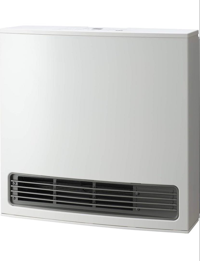 【新品】ノーリツ ガスファンヒーター 都市ガス　スノーホワイト15畳