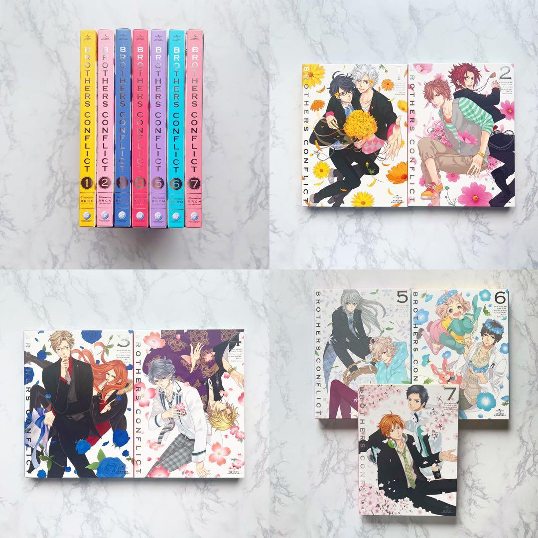 BROTHERS CONFLICT ブラコン 初回限定版 DVD 1~7巻