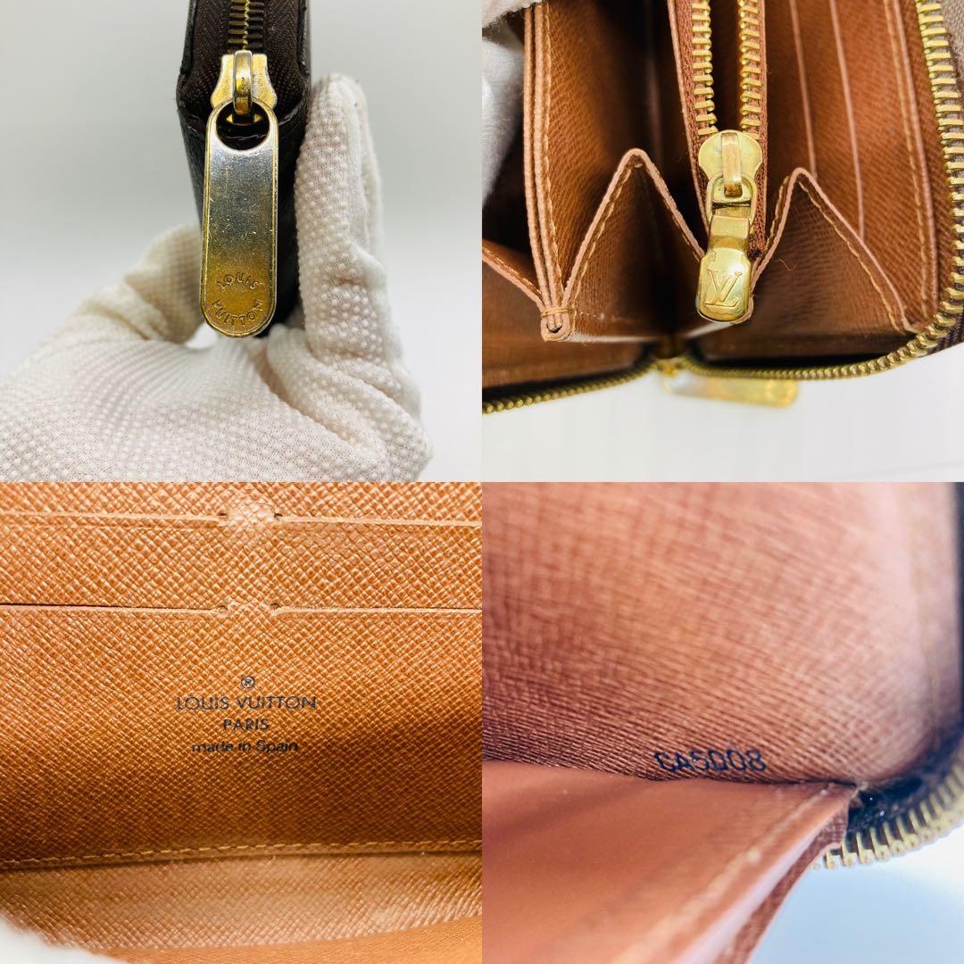ルイヴィトン モノグラム ジッピーウォレット 長財布 財布 A832
