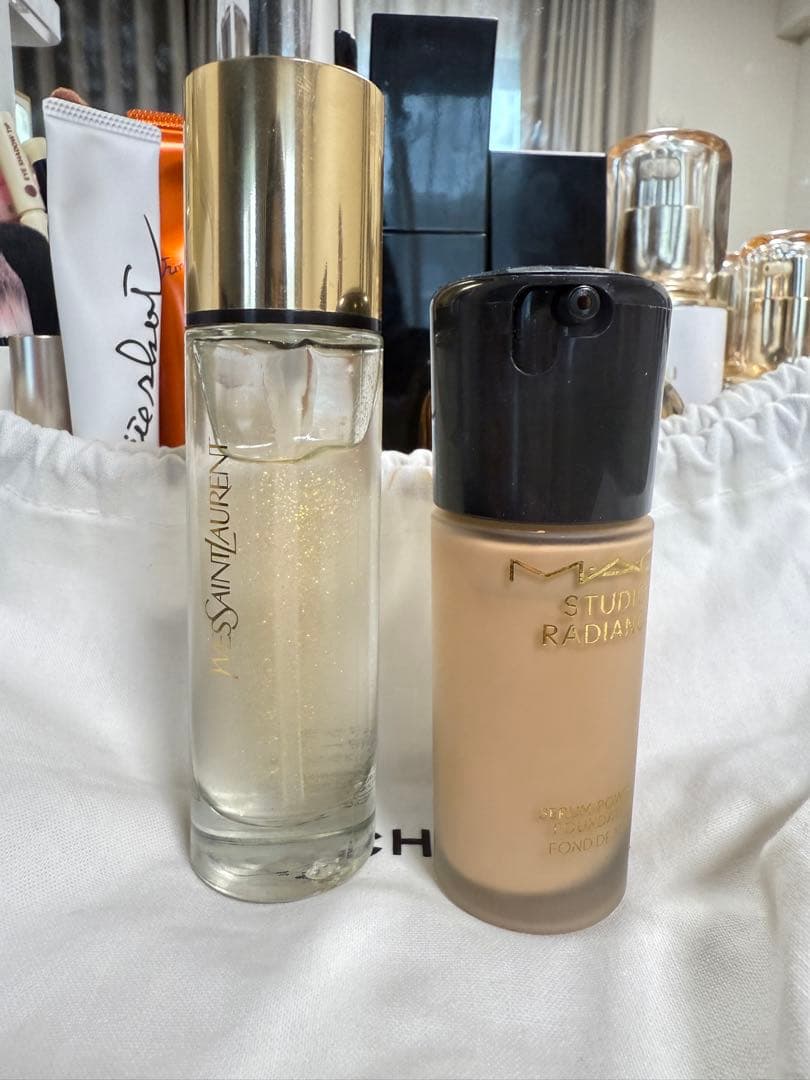 確認CHANEL チーク、YSLラディアントブラープライマー &、MAC 等