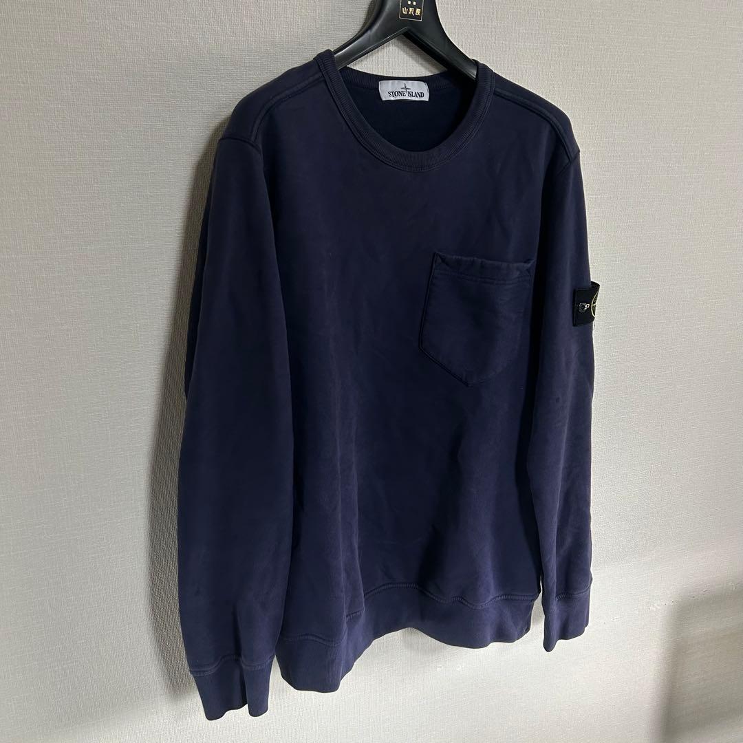 【希少カラー❗️】stone  スウェットトレーナー　パープル　XL