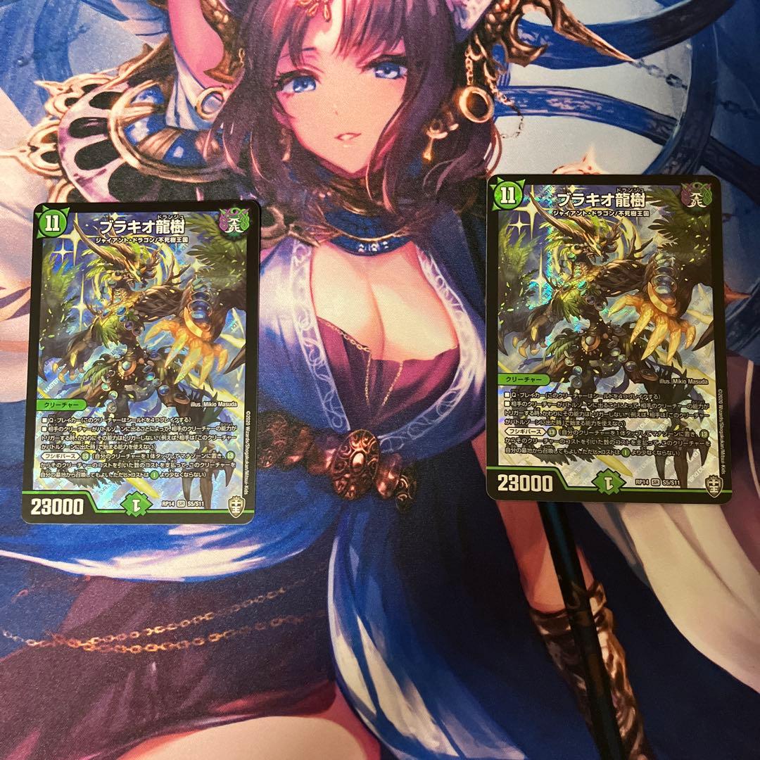 ブラキオ龍樹　初期　2枚