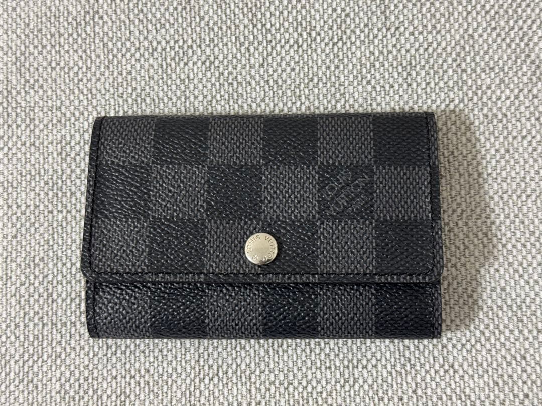 新品未使用　ルイヴィトン　キーケース　ダミエ　グラフィット　ミュルティクレ