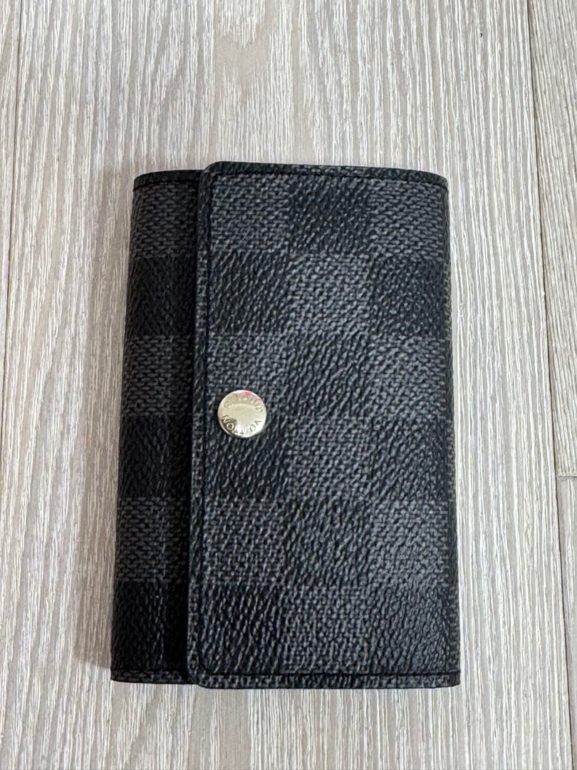 新品未使用　ルイヴィトン　キーケース　ダミエ　グラフィット　ミュルティクレ