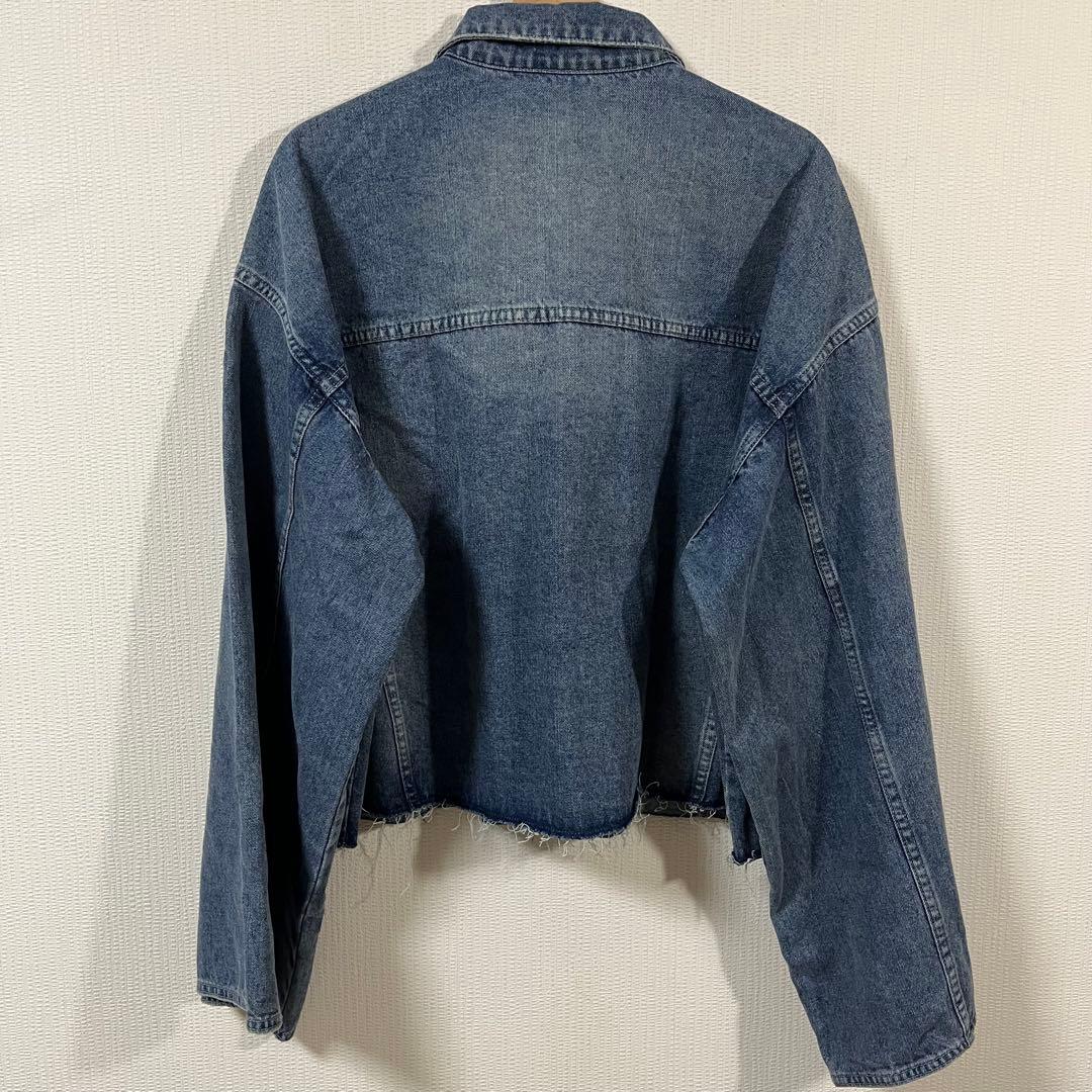 Mal. 　オリジナルデニムジャケット　レレレさん　サイズ01 美品