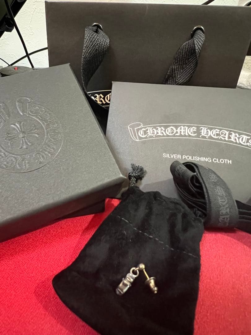 【新品未使用品】クロムハーツ ドロップピアス　特価‼️