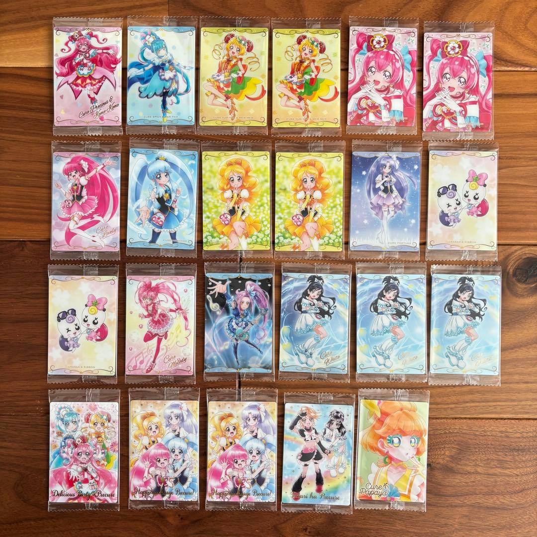 プリキュア　ウエハース　5弾　23枚