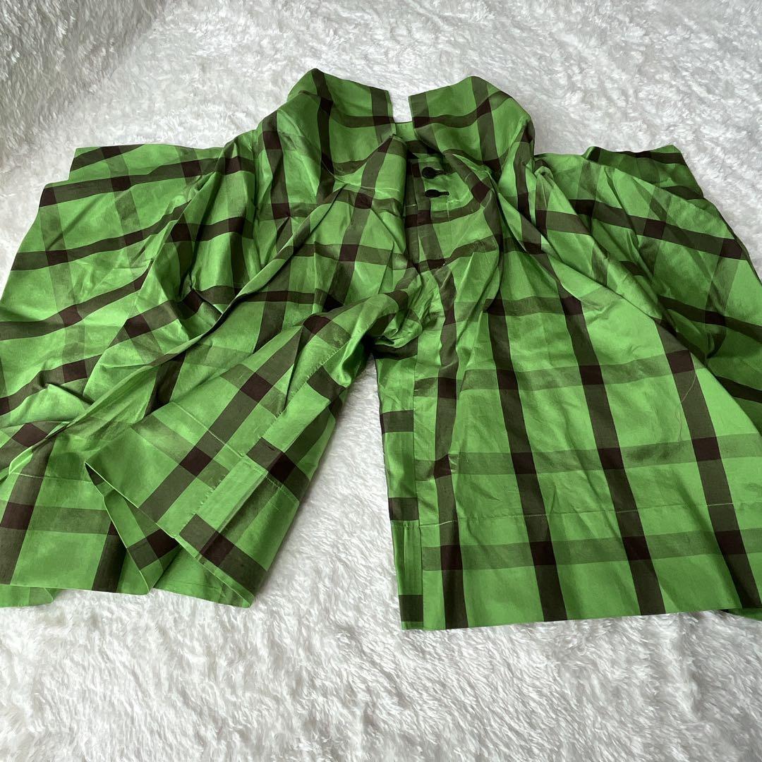 【カワイイ！希少❣】ベルンハルト　ウィルヘルム　ハーフパンツ　チェック　パリコレ