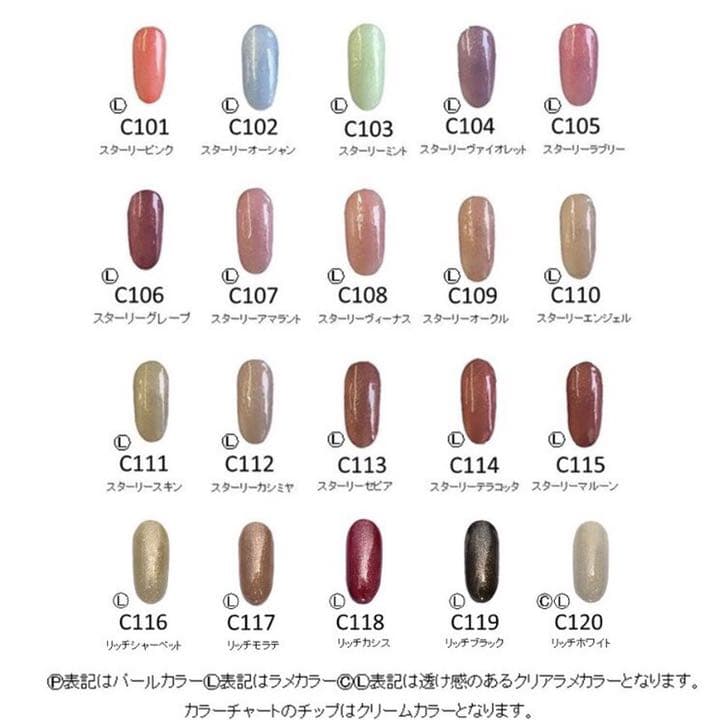 ☆Careyカラージェル135色セット☆ジェルネイル