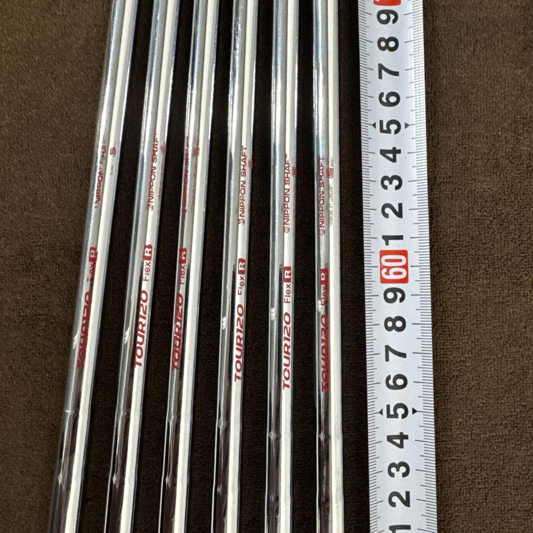 モーダスTOUR120（R） 5~pw6本セット　シャフトのみ