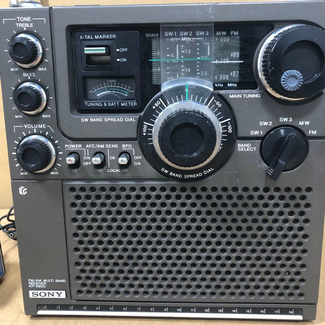 ソニー ICF-5900 スカイセンサー BCLラジオ 現状販売