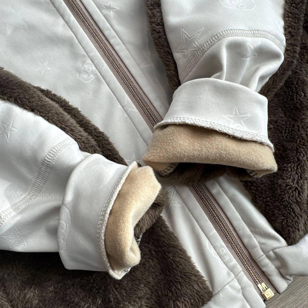 CoCoママ MARK&LONA マークアンドロナ ボアフリースジャケット