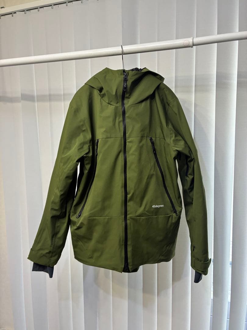 43degrees スノーボードウェア　PEAK JACKET Khaki
