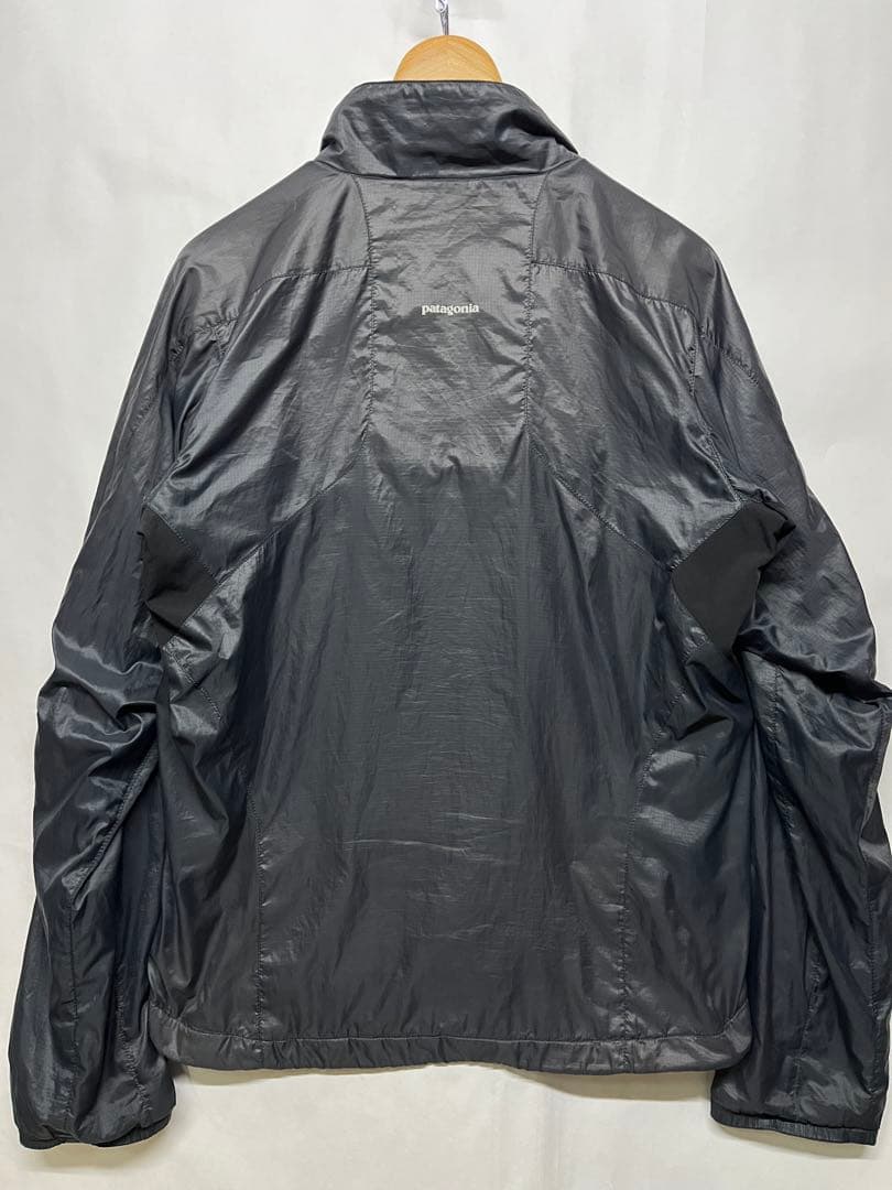 良好 パタゴニア Patagonia 裏地メッシュ ナイロンジャケット 黒 S