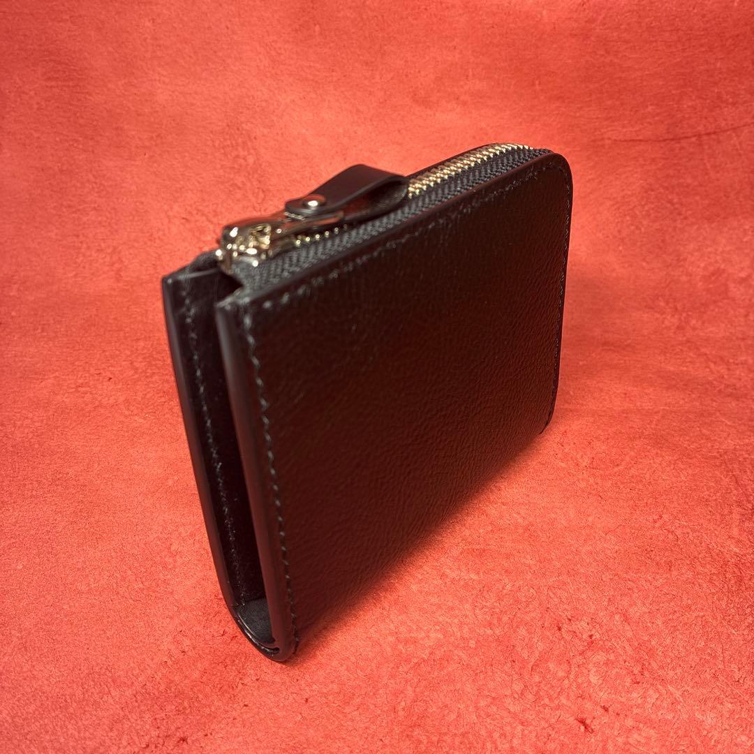 L字ファスナー革財布　黒　(たつろー様向け)