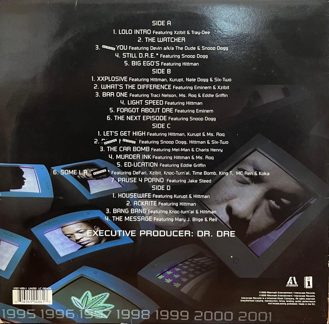 DR. DRE / 2001 レコード ヒップホップ HIPHOP 名盤