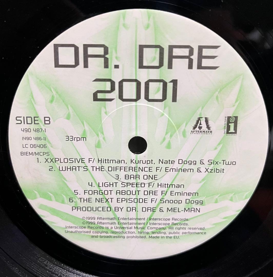 DR. DRE / 2001 レコード ヒップホップ HIPHOP 名盤