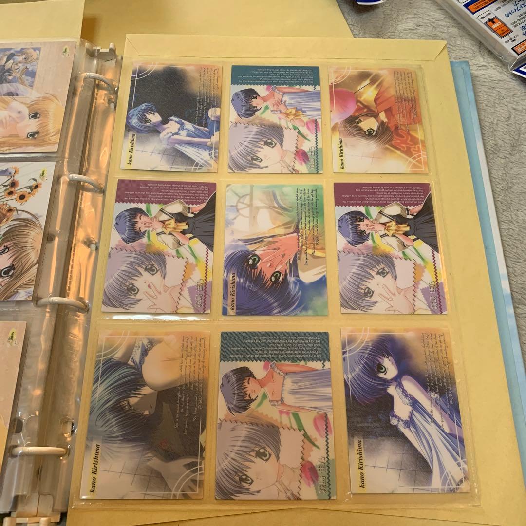 AIR トレカ　トレーディング　カード　key ブロッコリー版　観鈴　フルコンプ