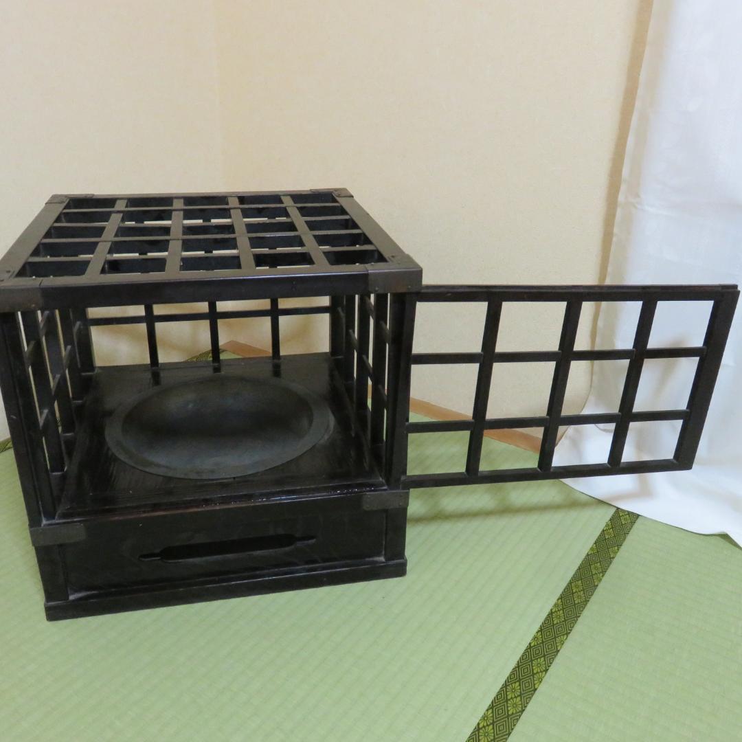 火鉢 角火鉢 囲炉裏櫓 囲炉裏やぐら 手あぶり やぐら テーブル
