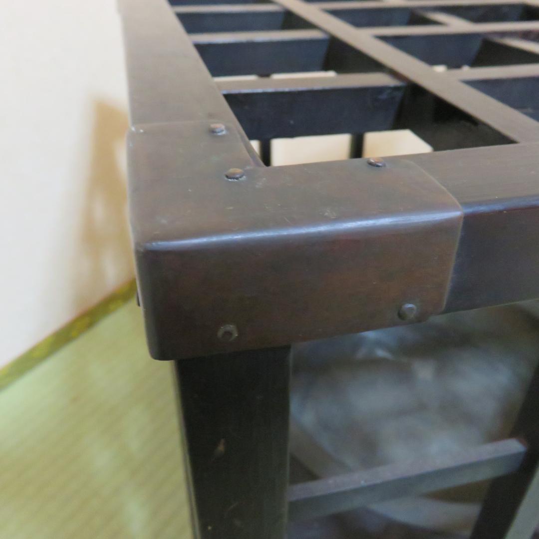 火鉢 角火鉢 囲炉裏櫓 囲炉裏やぐら 手あぶり やぐら テーブル